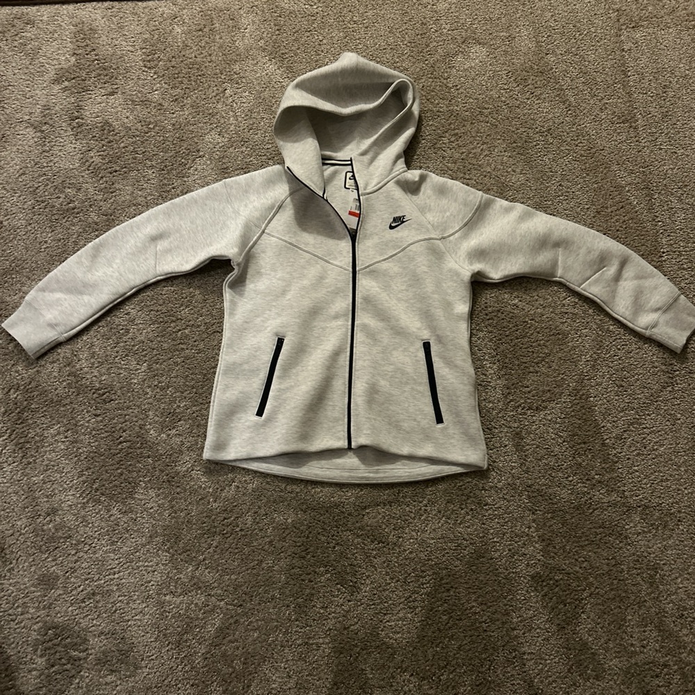Nike Womens Gray Hoodie Jacket